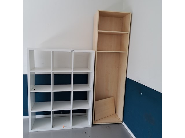 2x kast ikea, wit - afbeelding 1 van  5