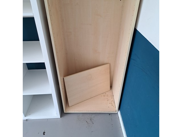 2x kast ikea, wit - afbeelding 3 van  5