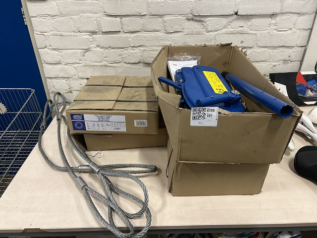 2x kettingtakel met haspel 20 m brano - afbeelding 1 van  4