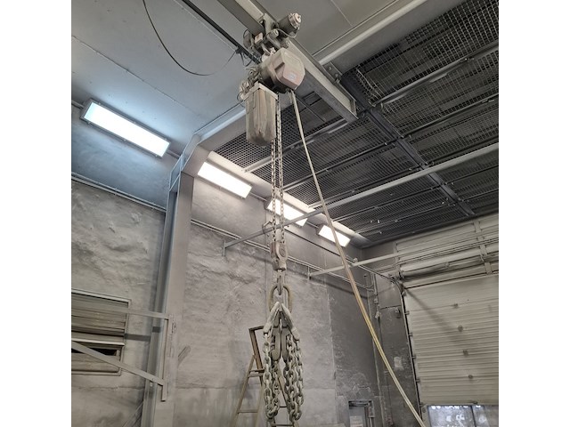 2x kettingtakel op loopkat - afbeelding 2 van  9