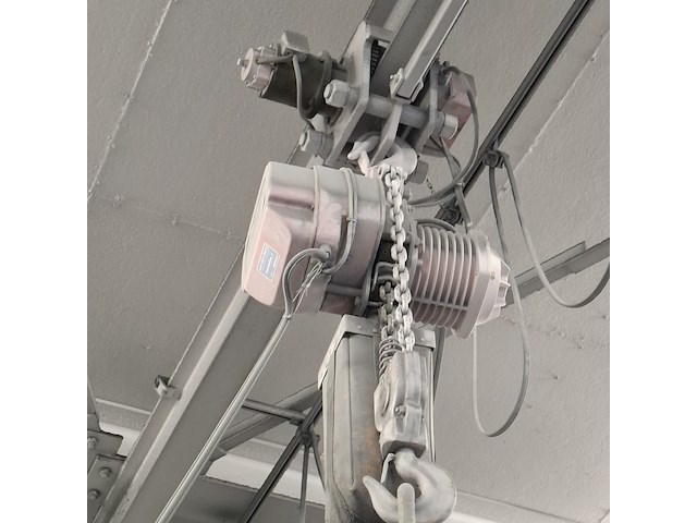 2x kettingtakel op loopkat - afbeelding 4 van  9