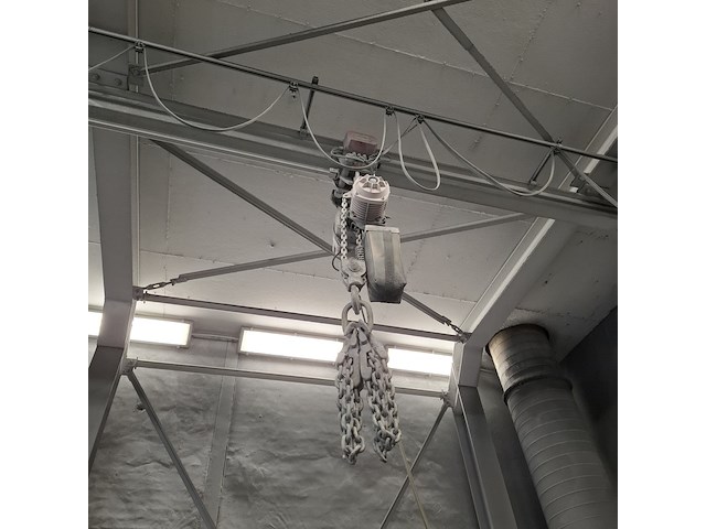 2x kettingtakel op loopkat - afbeelding 5 van  9