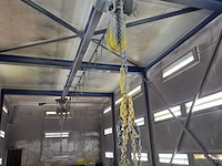 2x kettingtakel op loopkat - afbeelding 1 van  6