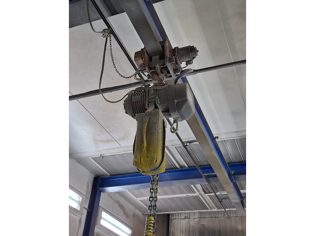 2x kettingtakel op loopkat - afbeelding 3 van  6