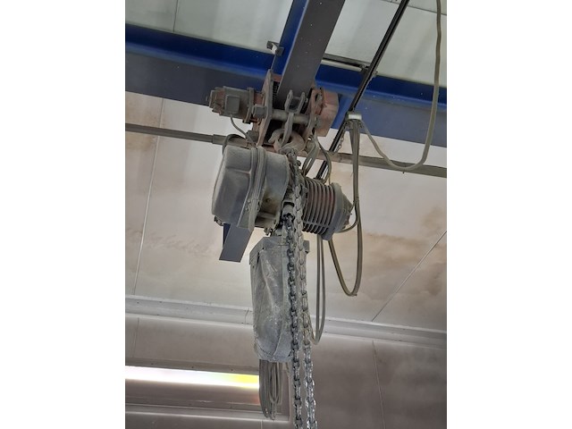 2x kettingtakel op loopkat - afbeelding 5 van  6