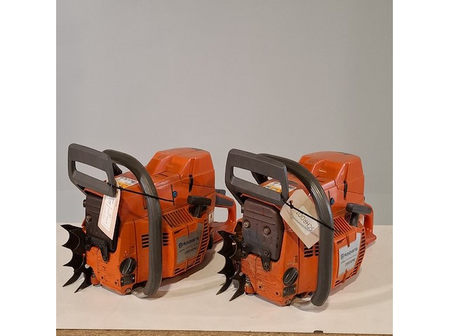 2x kettingzaag, husqvarna, o.a 395xpg - afbeelding 1 van  8