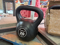 2x kettlebell 20 kg, movit - afbeelding 1 van  4