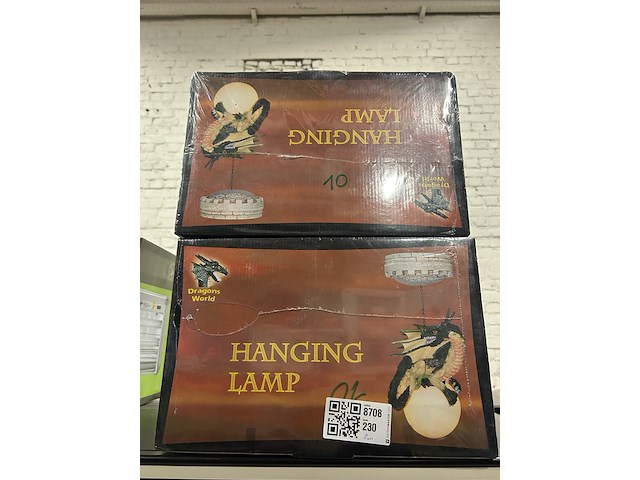2x kinder led lamp dragon world - afbeelding 1 van  3