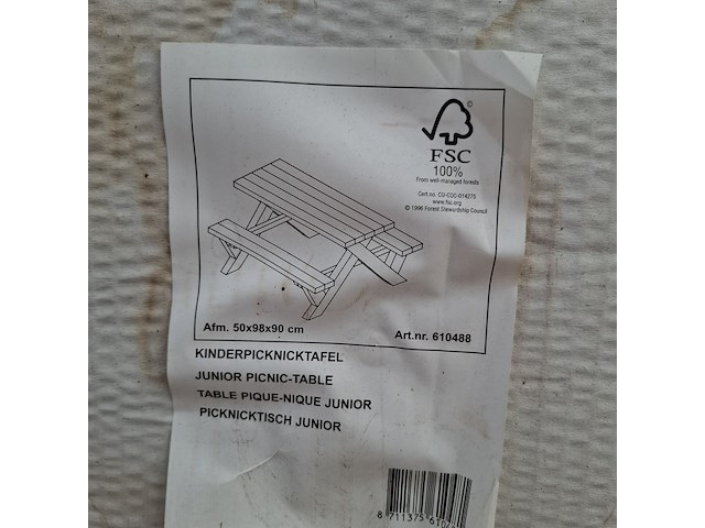 2x kinder tuinset - afbeelding 4 van  5