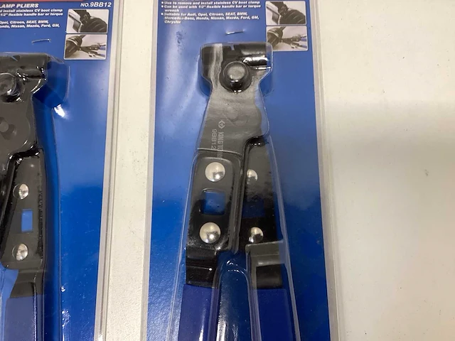 (2x) king tony asplaatstangen / boot clamp pliers - afbeelding 5 van  7