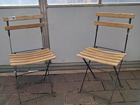 2x klapstoel - afbeelding 1 van  4