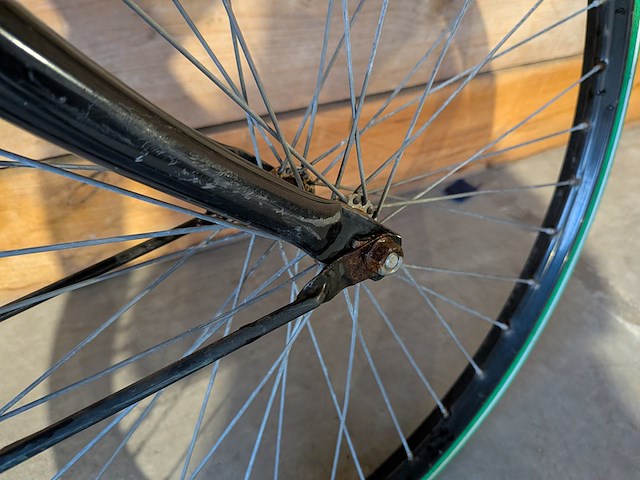 2x klassieke omafiets, spaak - afbeelding 12 van  12