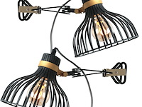 2x klemspot dunbar anne light, 3093zw, zwart, goud, bouwjaar 2025, nieuw in doos