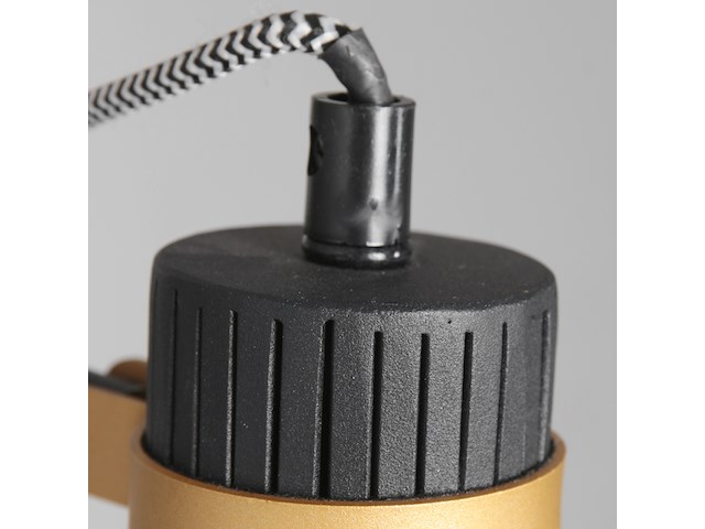 2x klemspot dunbar anne light, 3093zw, zwart, goud, bouwjaar 2025, nieuw in doos - afbeelding 7 van  8