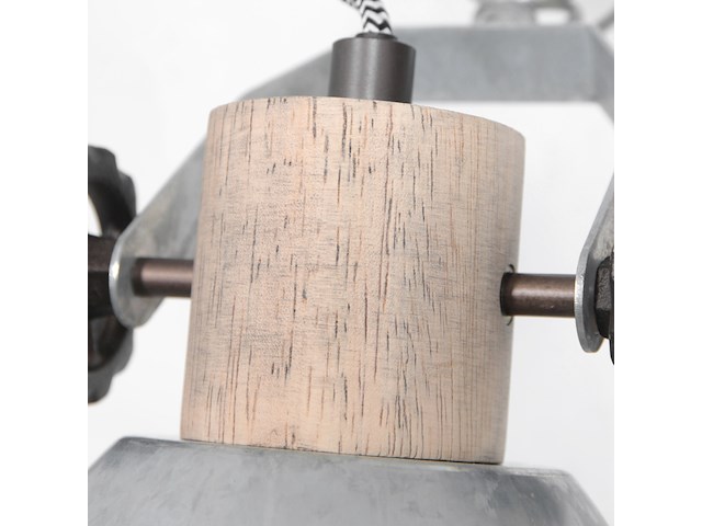 2x klemspot en wandlamp nikkel e27 fitting, mexlite, gearwood 2752ni, nikkel, 2026 - afbeelding 3 van  5
