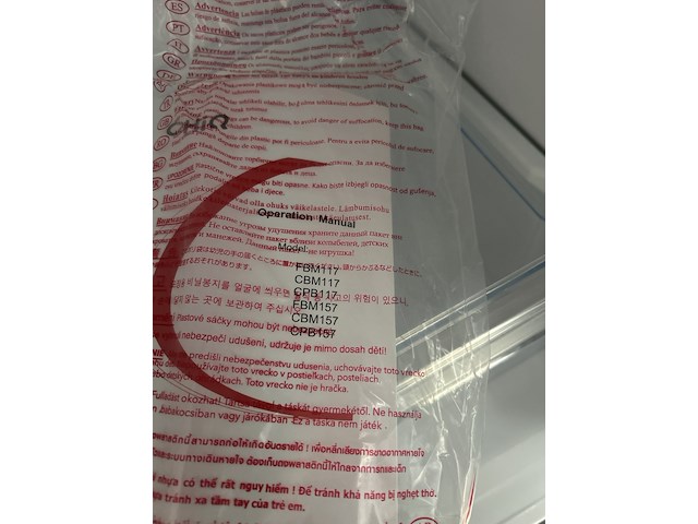 2x koel-vriescombinatie 117 liter chiq, cbm117l42 - afbeelding 8 van  8