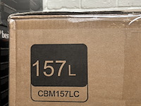 2x koel-/vriescombinatie 157l chiq, cbm157lc - afbeelding 2 van  5