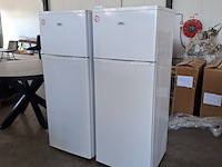 2x koelkast, everglades, evtd310, wit - afbeelding 1 van  14