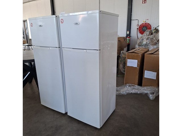 2x koelkast, everglades, evtd310, wit - afbeelding 7 van  14