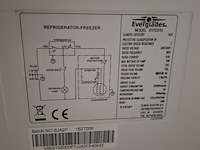 2x koelkast met vriesvak, everglades, evtd310, wit - afbeelding 2 van  13