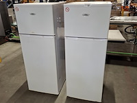 2x koelkast met vriesvak, everglades, evtd310, wit - afbeelding 1 van  13