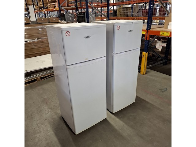 2x koelkast met vriesvak, everglades, evtd310, wit - afbeelding 6 van  13