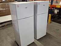 2x koelkast met vriesvak, everglades, evtd310, wit - afbeelding 6 van  13