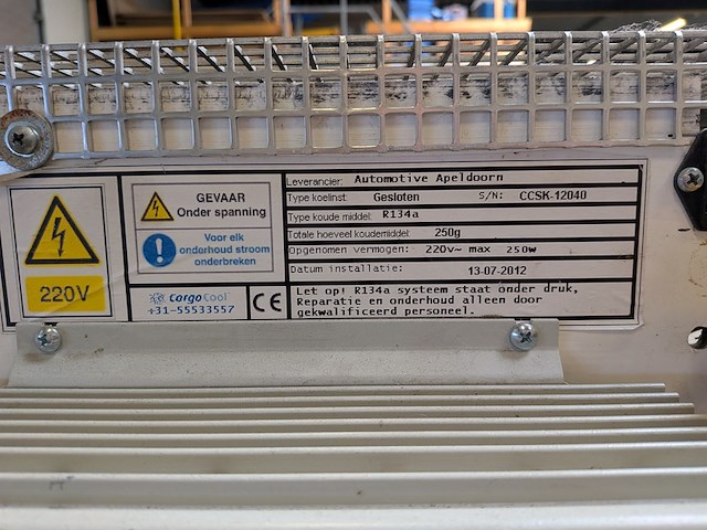 2x koelunit cargo cool - afbeelding 15 van  24