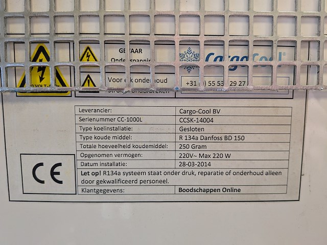 2x koelunit cargo cool - afbeelding 24 van  24