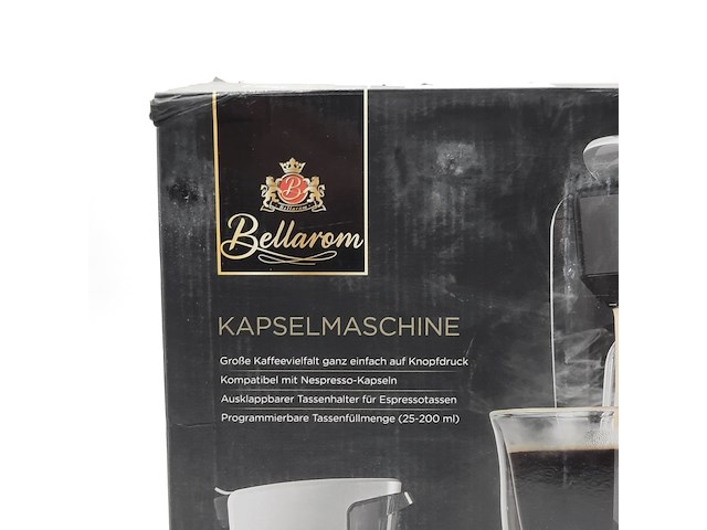 2x koffie zet apparaat, bellarom, 1250w capsule automaat - afbeelding 2 van  3