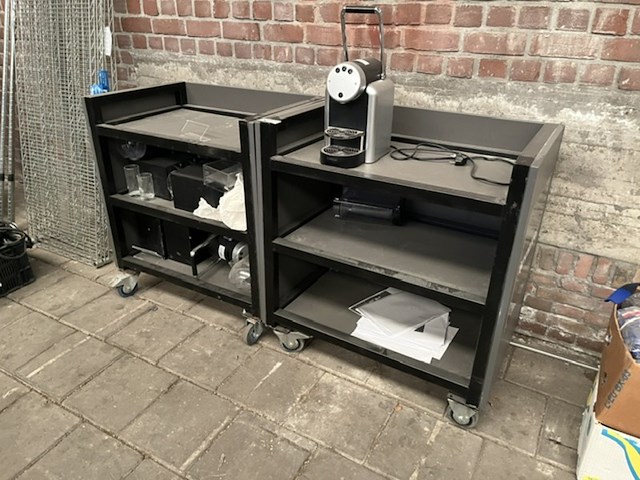 2x koffiekar met toebehoren, nespresso - afbeelding 1 van  9