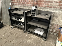 2x koffiekar met toebehoren, nespresso - afbeelding 1 van  9