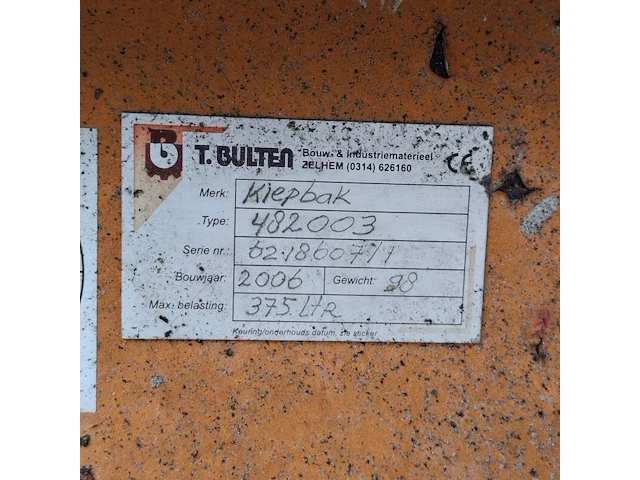 2x kraancontainer, o.a. t.bulten - afbeelding 8 van  11