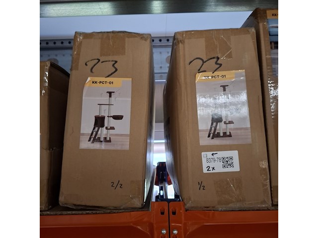 2x krabpaal kitten kat poes, 2025 - afbeelding 3 van  3