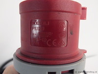 2x krachtstroom verlengkabel 10m 32 amp - afbeelding 2 van  2