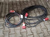 2x krachtstroom verlengkabel 32a - afbeelding 1 van  7