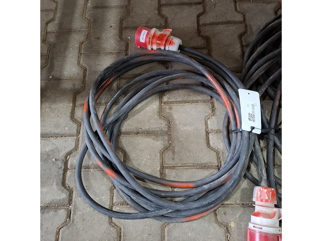 2x krachtstroom verlengkabel 32a - afbeelding 2 van  7