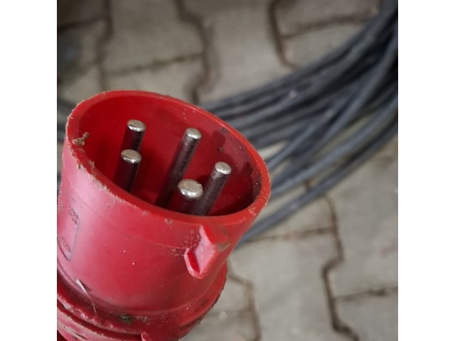 2x krachtstroom verlengkabel 32a - afbeelding 4 van  7