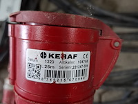 2x krachtstroom verlengkabel 32a - afbeelding 5 van  7