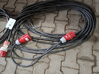 2x krachtstroom verlengkabel 32a - afbeelding 6 van  7