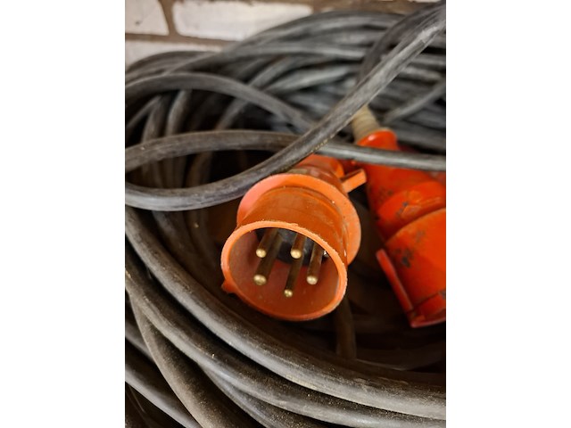 2x krachtstroomkabel, a 50mtr - afbeelding 2 van  2