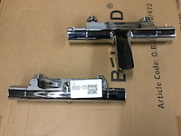 2x kranen, chroom - afbeelding 1 van  1