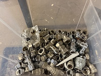 2x krat met knelkoppelingen - afbeelding 2 van  6