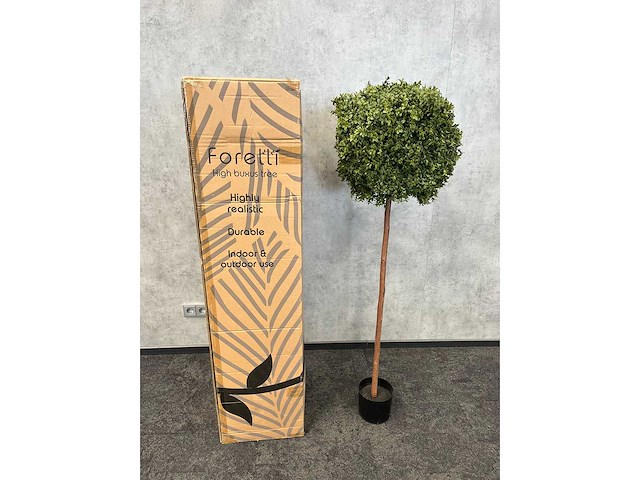 2x kunst buxus boom h150 - ongebruikt - afbeelding 10 van  10
