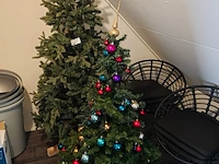 2x kunst kerstboom