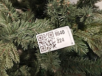 2x kunst kerstboom - afbeelding 2 van  2
