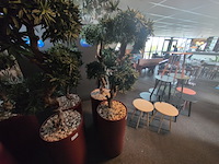 2x kunstboom in pot - afbeelding 4 van  5