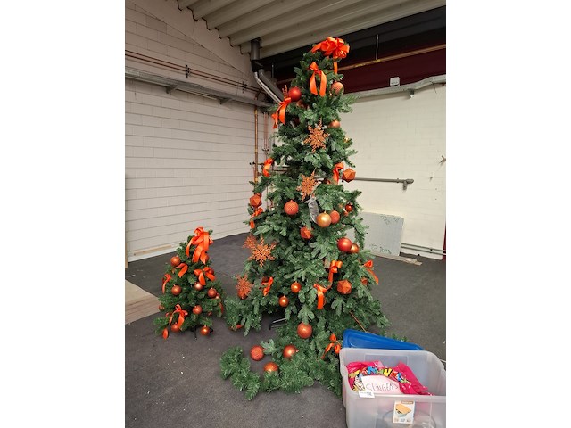 2x kunstkerstboom - afbeelding 1 van  6
