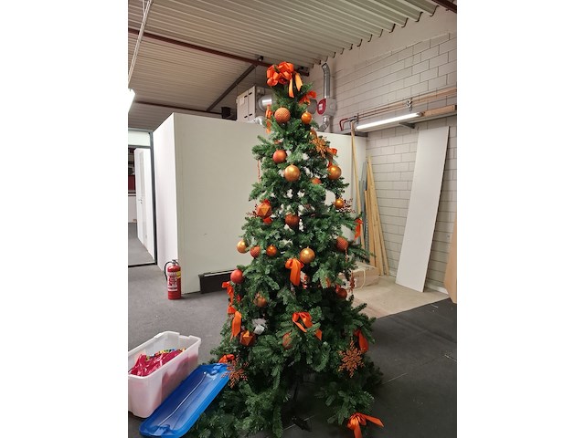 2x kunstkerstboom - afbeelding 3 van  6