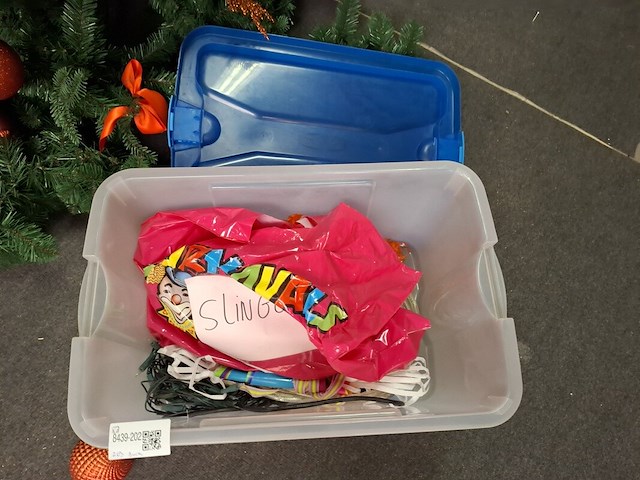 2x kunstkerstboom - afbeelding 5 van  6